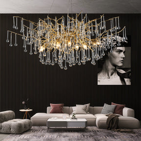 Crystal Branch Chandelier Lighting