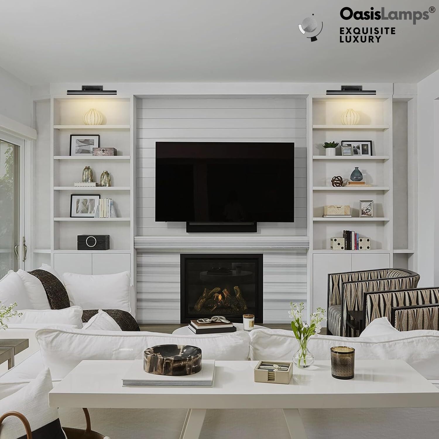 ArtGlow Picture Light Wall Sconce 18" 24" 30"W#Color_Black,size_24"