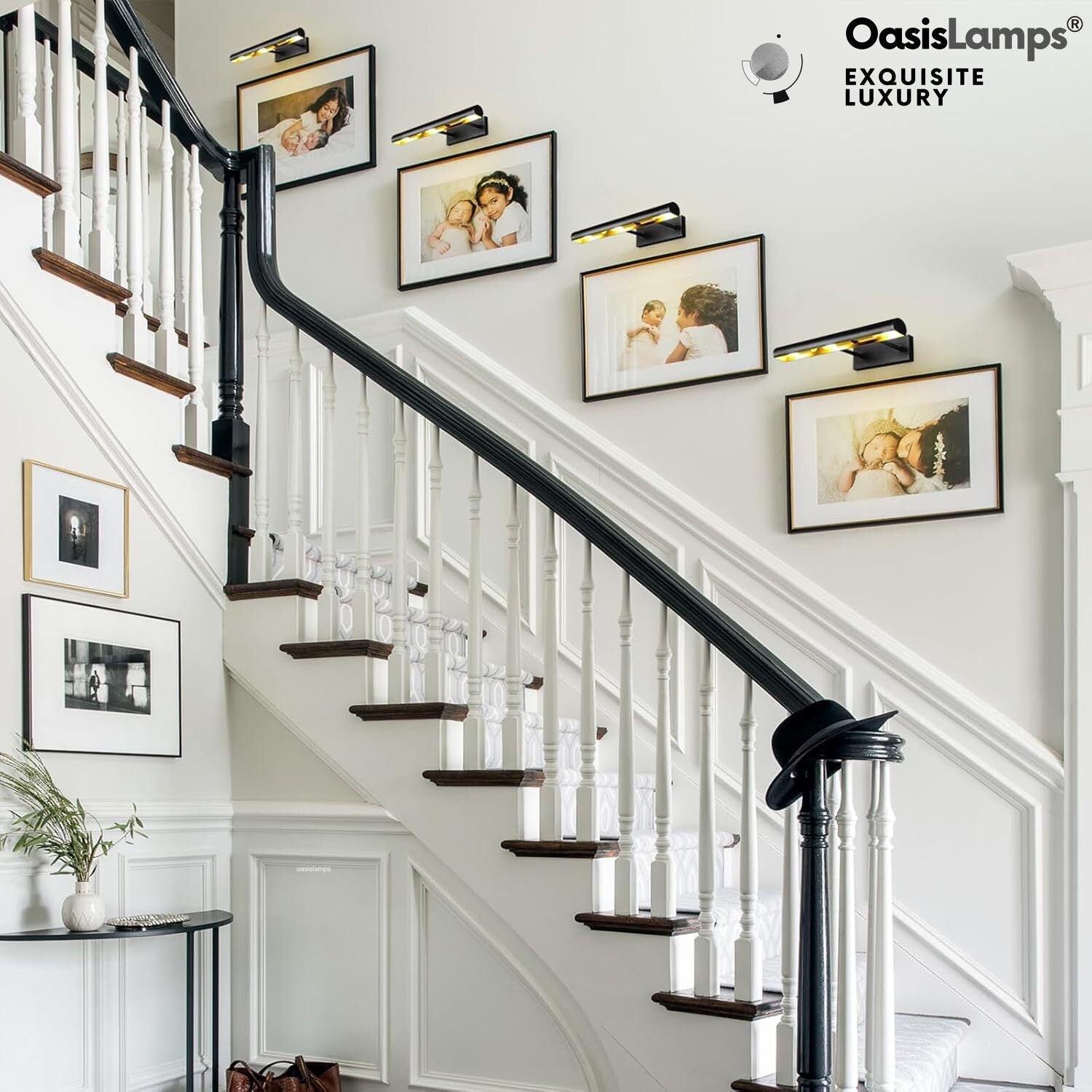 ArtGlow Picture Light Wall Sconce 18" 24" 30"W#Color_Black,size_24"