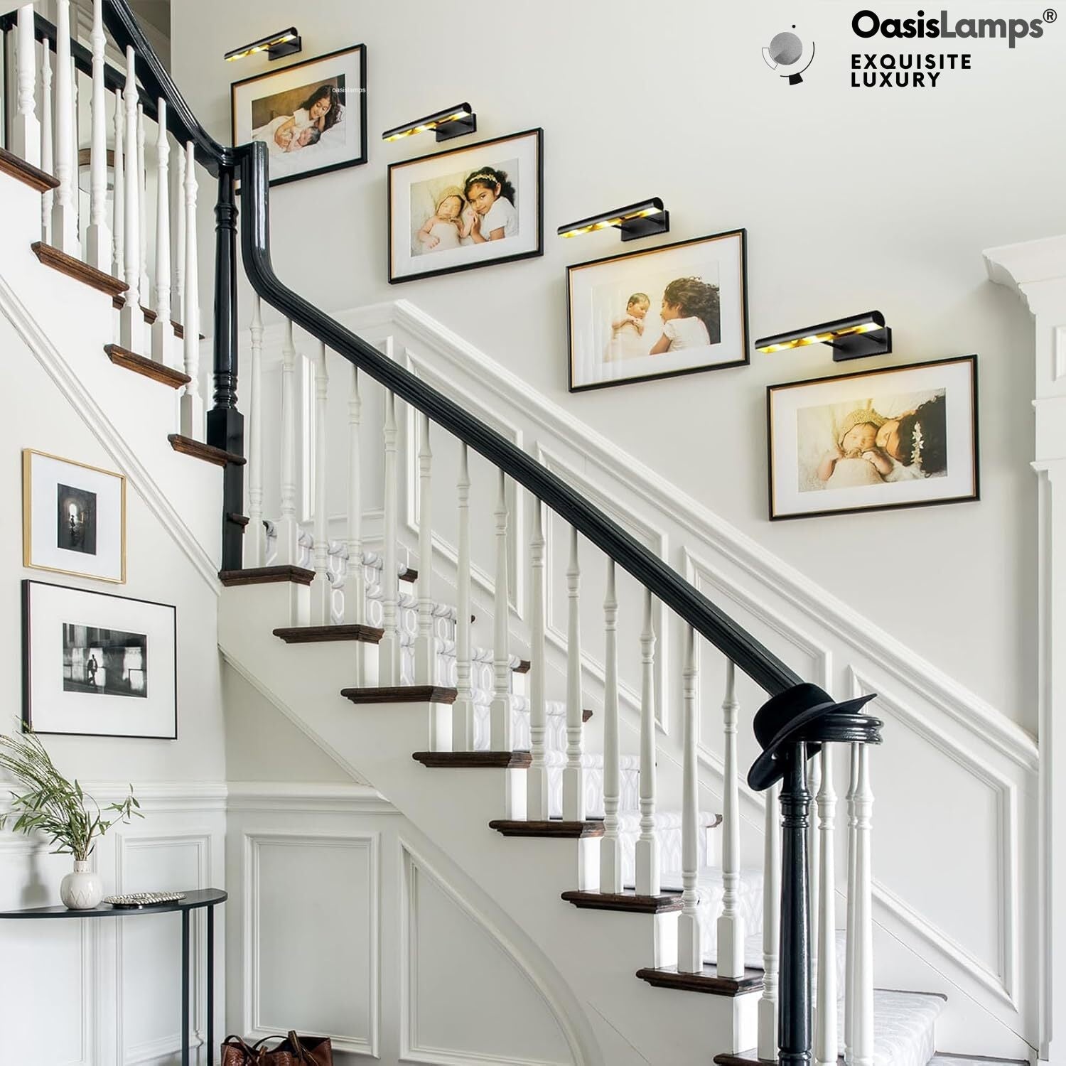 ArtGlow Picture Light Wall Sconce 18" 24" 30"W#Color_Black,size_18"