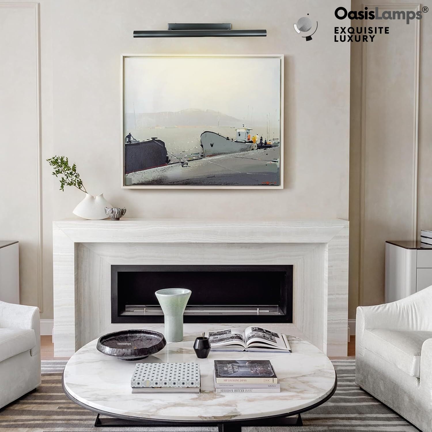 ArtGlow Picture Light Wall Sconce 18" 24" 30"W#Color_Black,size_30"