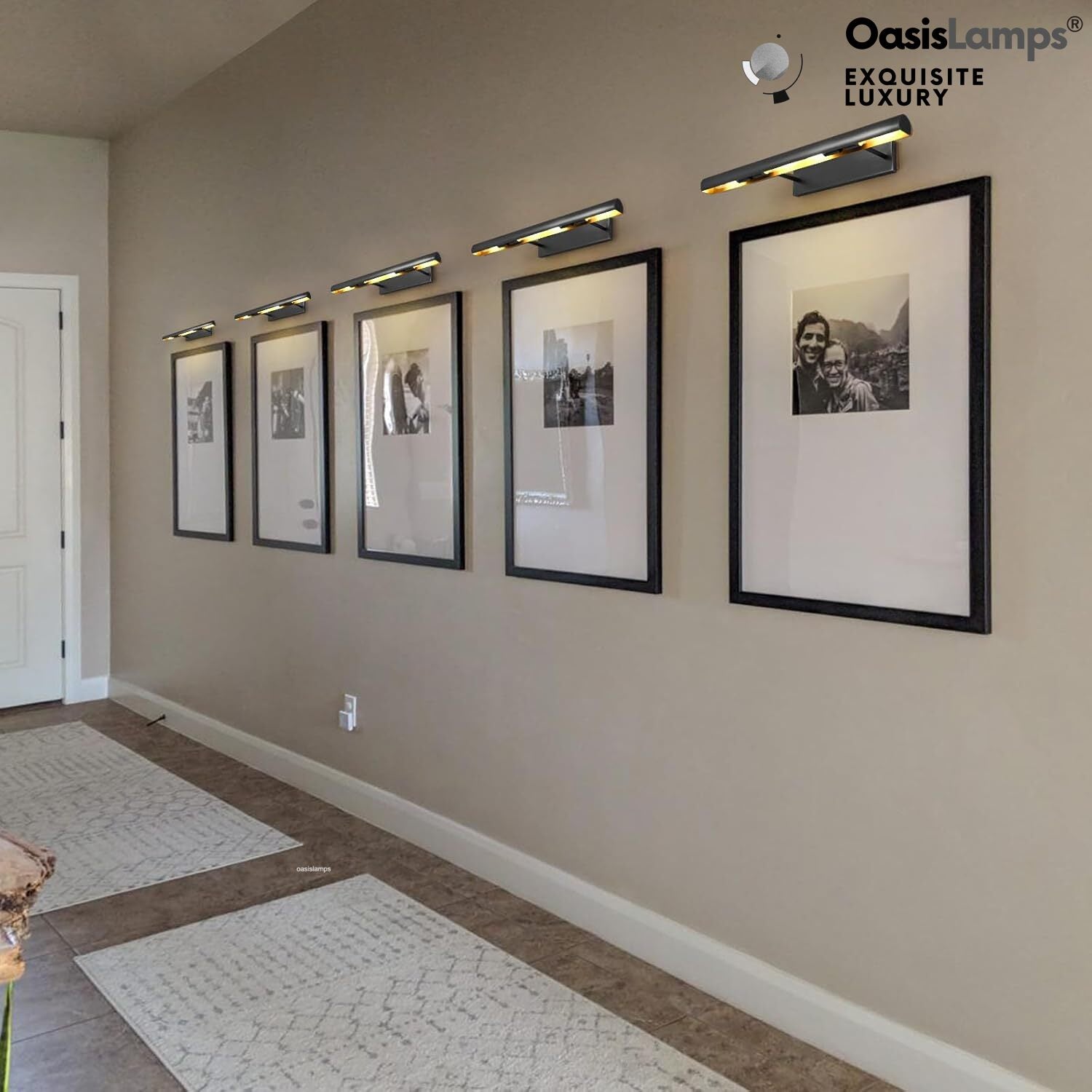 ArtGlow Picture Light Wall Sconce 18" 24" 30"W#Color_Black,size_24"