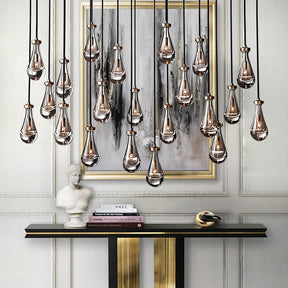 Raindrop Linear Chandelier 72"