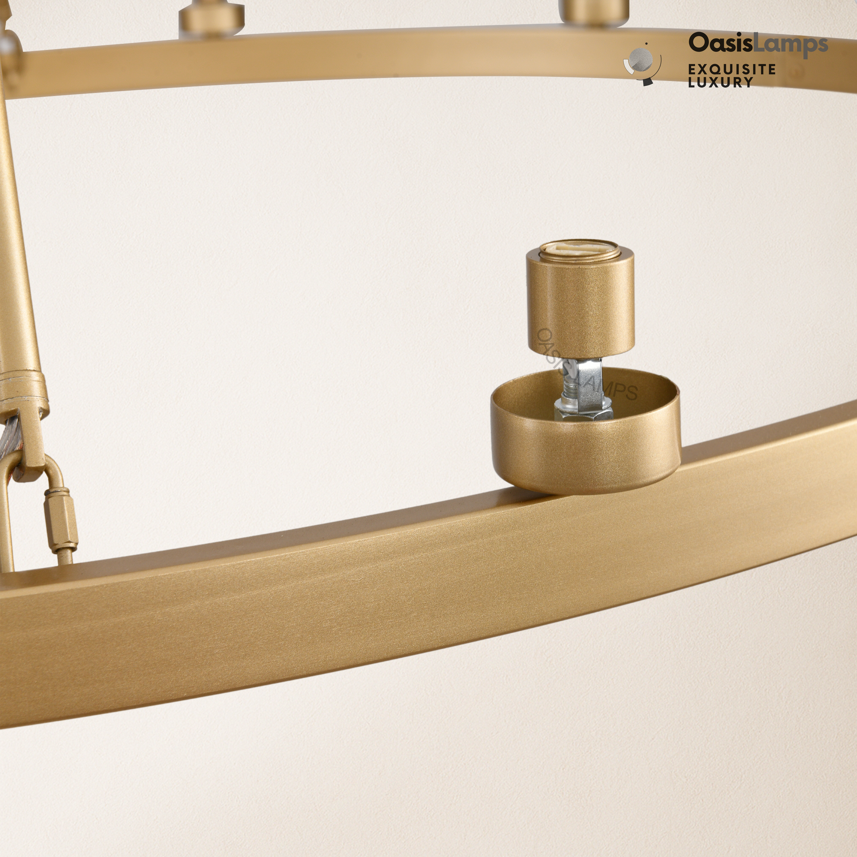 Vellum Round Chandelier 24" 36" 48" 59"D#color_brass