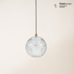 Pearl Ball Ceiling Pendant#Color_Brass