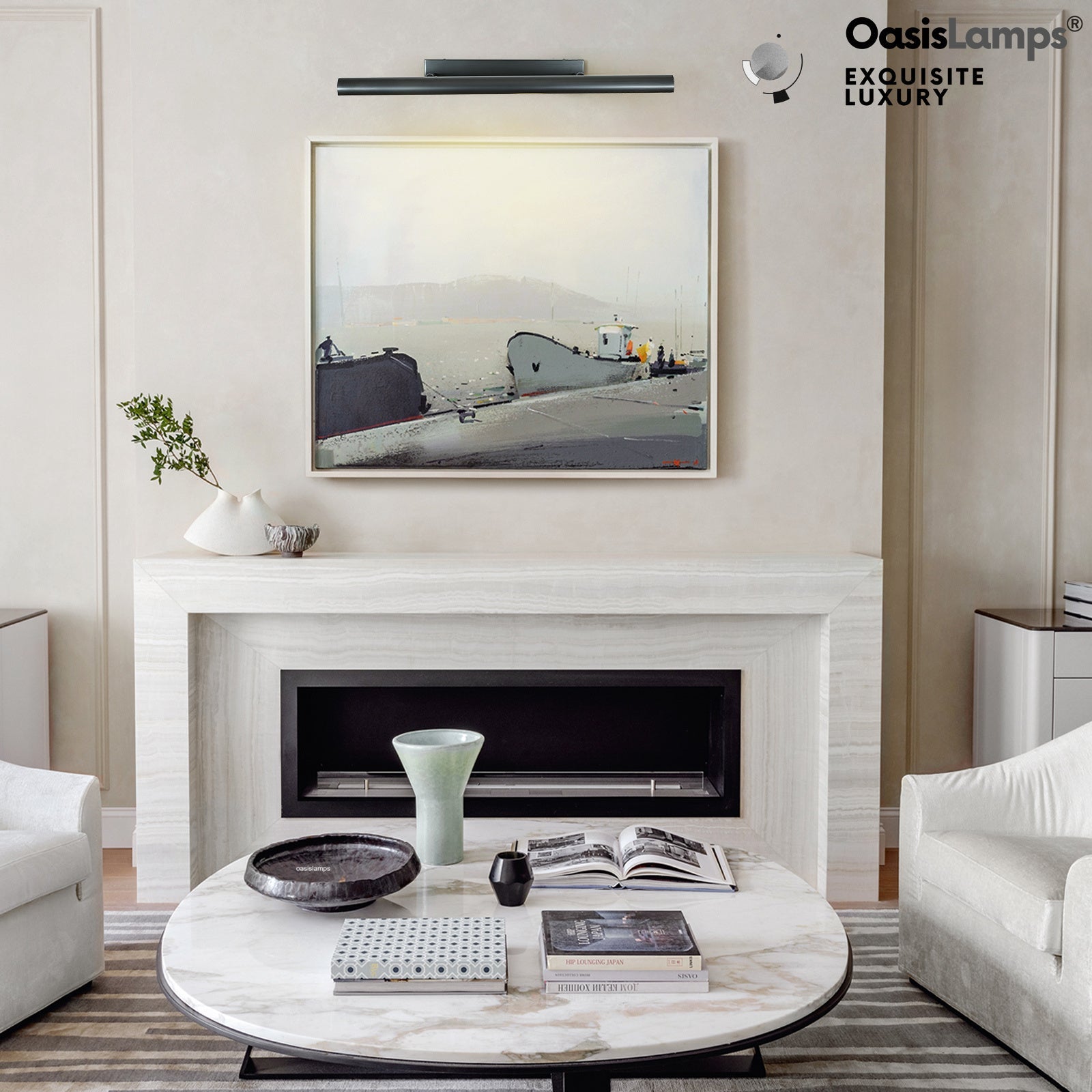 ArtGlow Picture Light Wall Sconce 18" 24" 30"W#Color_Black,size_30"