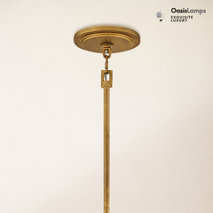 Rancho Alabaster 4-Tier Round Chandelier