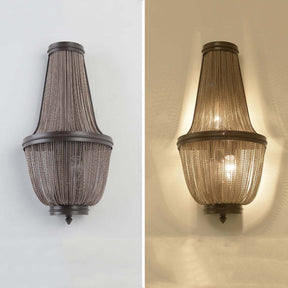 Tassels Chain Barn Wall Sconce