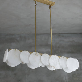 Glow Marble Linear Chandelier