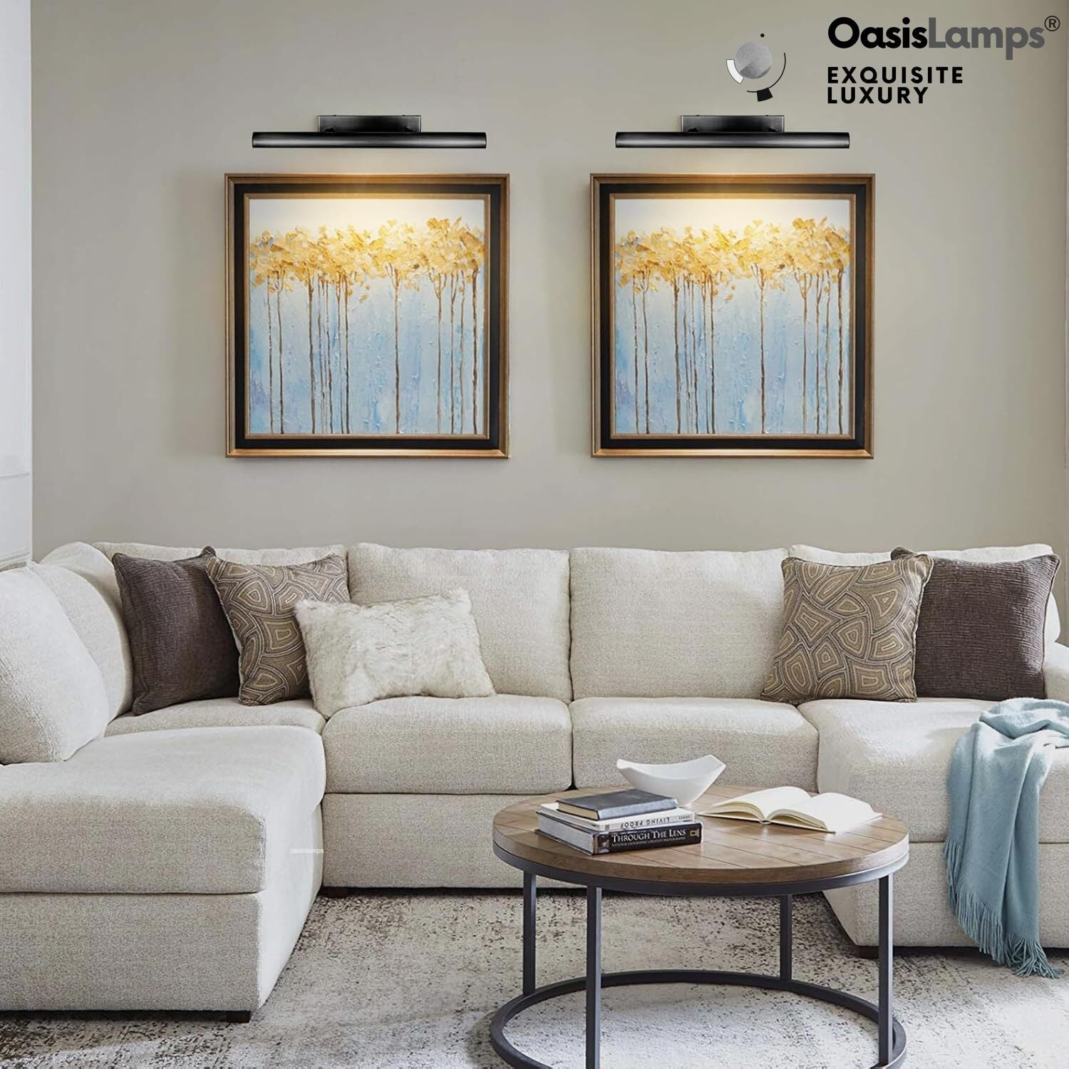 ArtGlow Picture Light Wall Sconce 18" 24" 30"W#Color_Black,size_30"