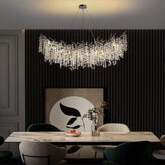 Snowflake Tree Branch Chandelier for All Rooms L30" 40" 55"