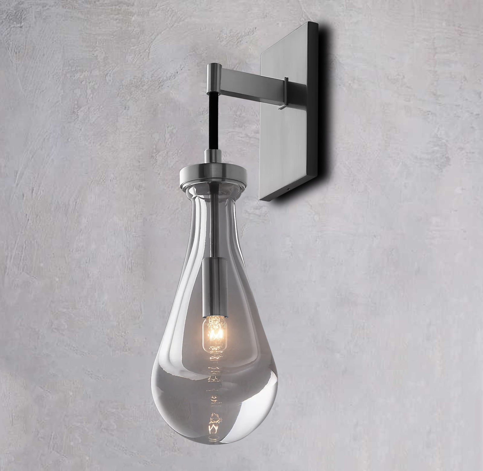 Raindrop Wall Sconce Cord Rod