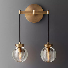 Pearl Two Head  Wall Sconce