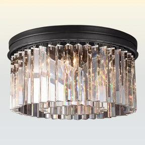 K9 Crystal Round Chandelier & Flush mount For Living Room Dining Room 32" 43"