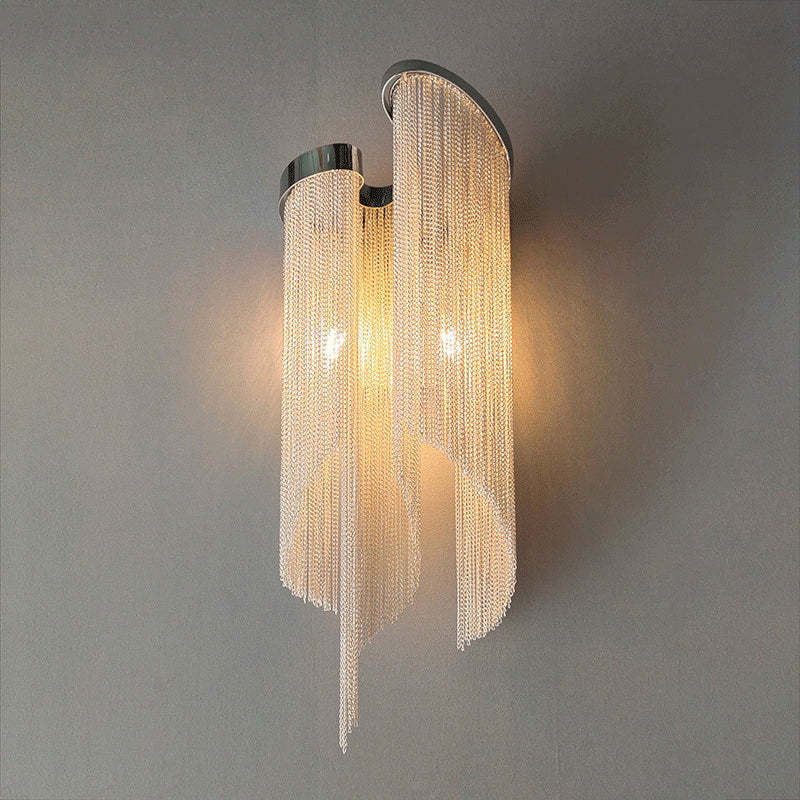 Tassels Streamlined Modern Wall Sconce