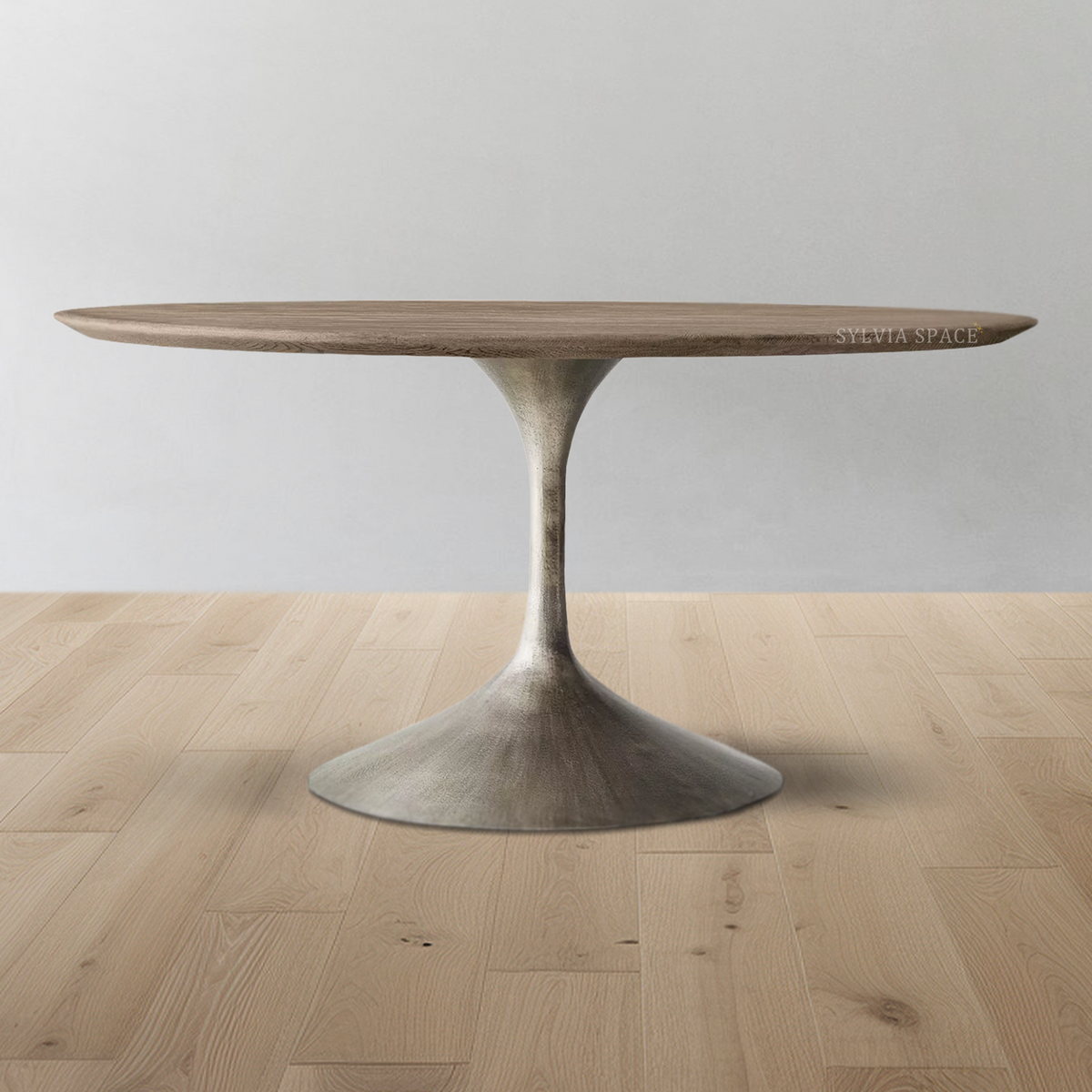 Aero Wood Round Dining Table