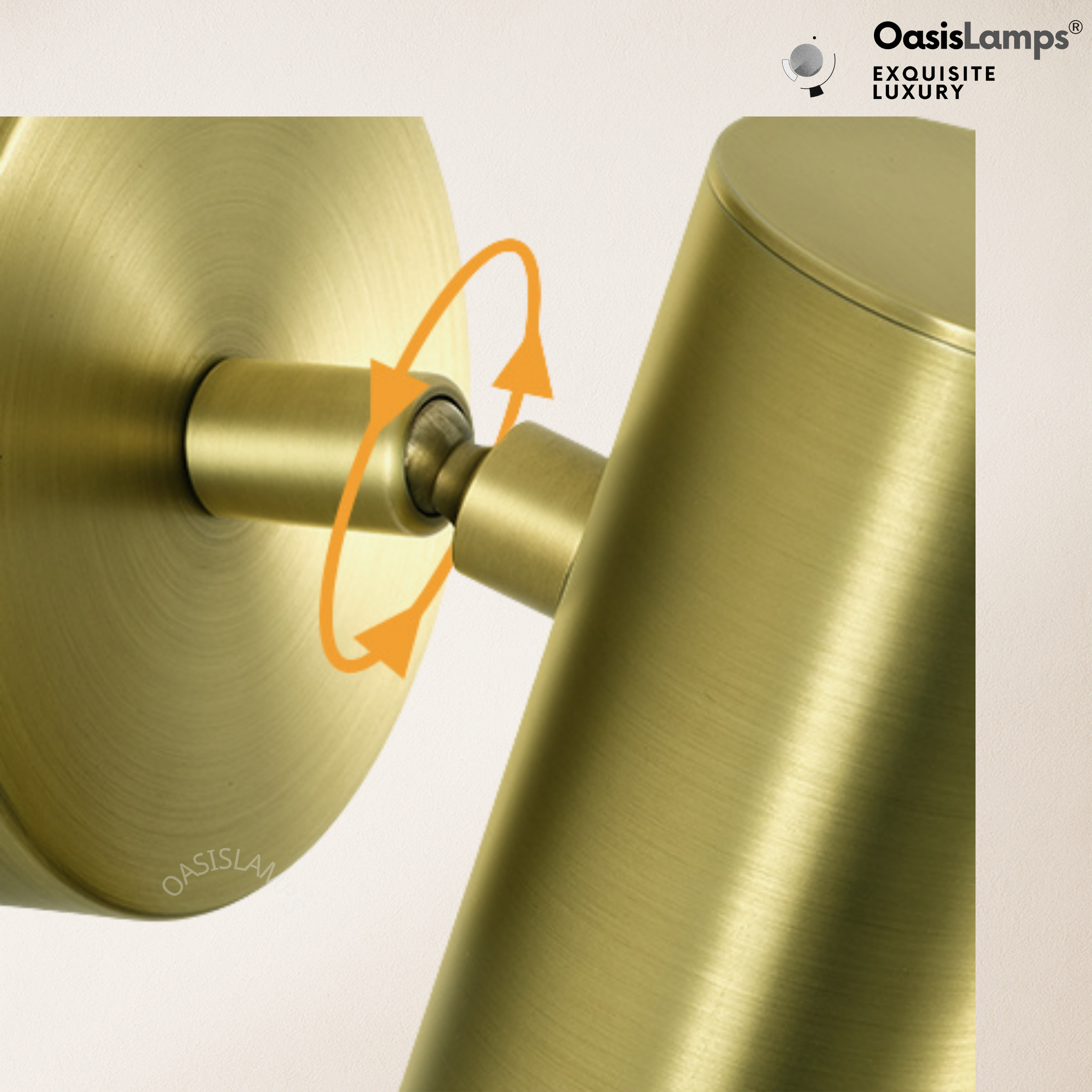 ArtGlow Adjustable Picture Spot Light Wall Sconce#Color_Brass