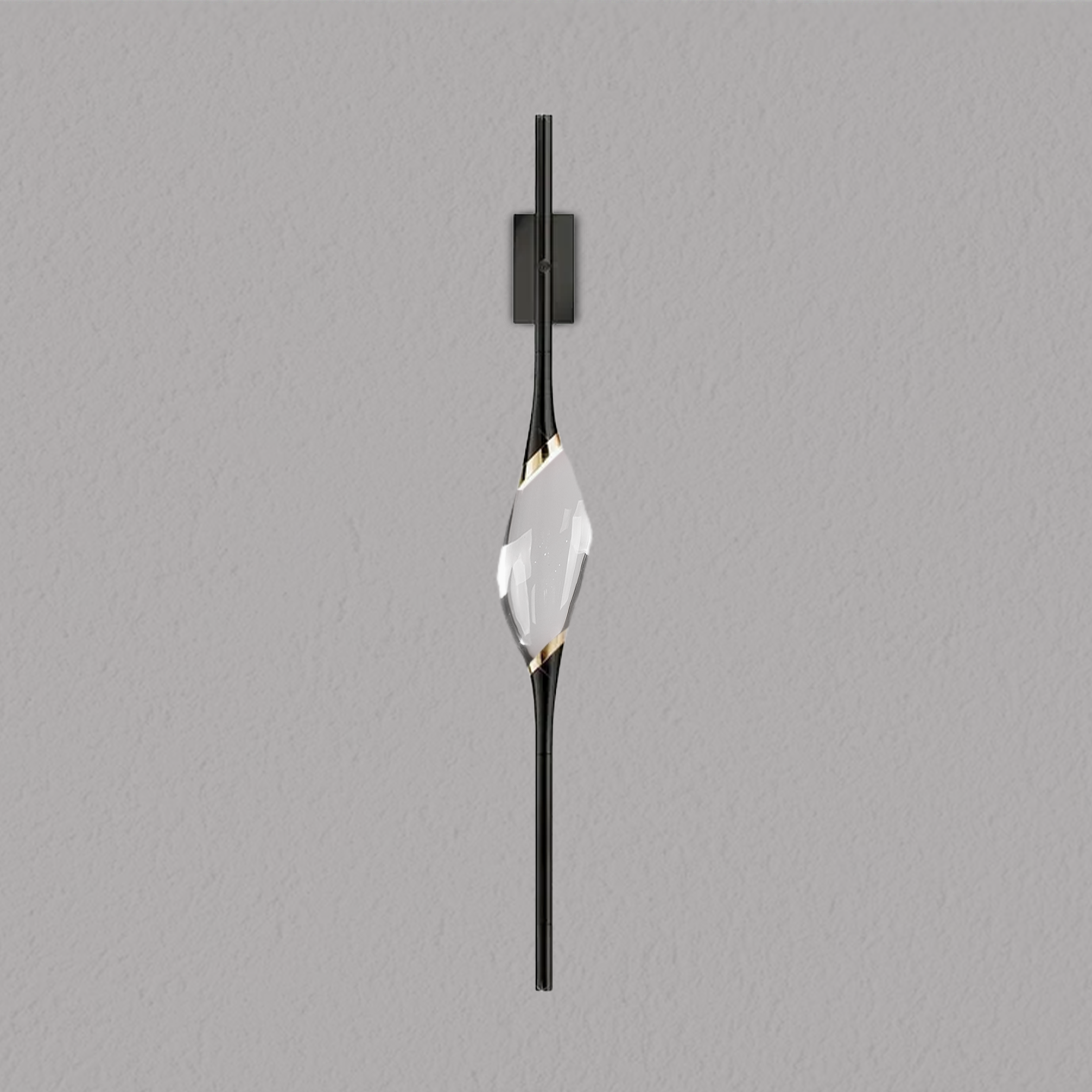 PEZEO SINGLE CRYSTAL WALL SCONCEPEZZE SINGLE CRYSTAL WALL SCONCE