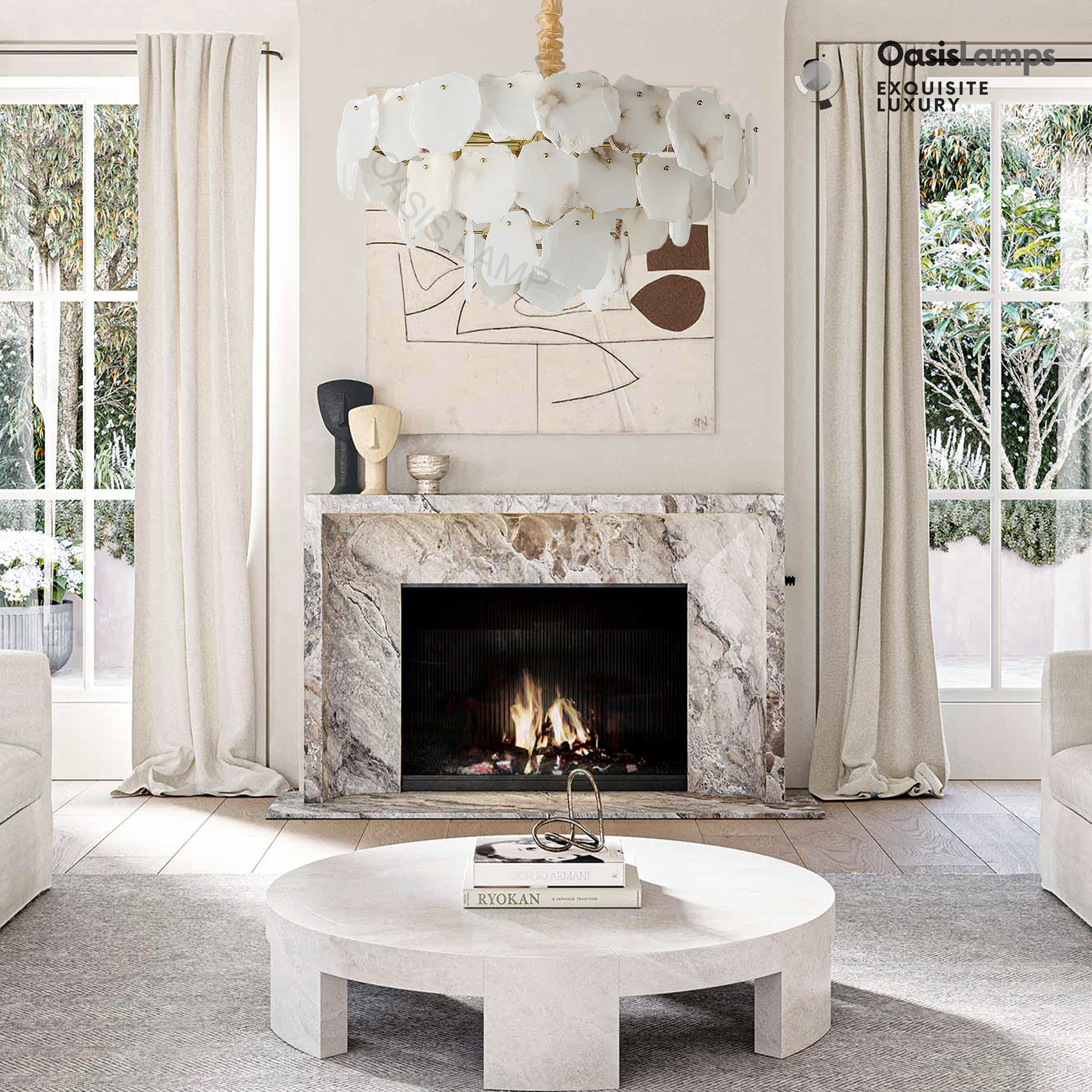 #Color_Brass,Size_DIA 80CM X H 68CM / ∅ 31.5″ X H 26.8″