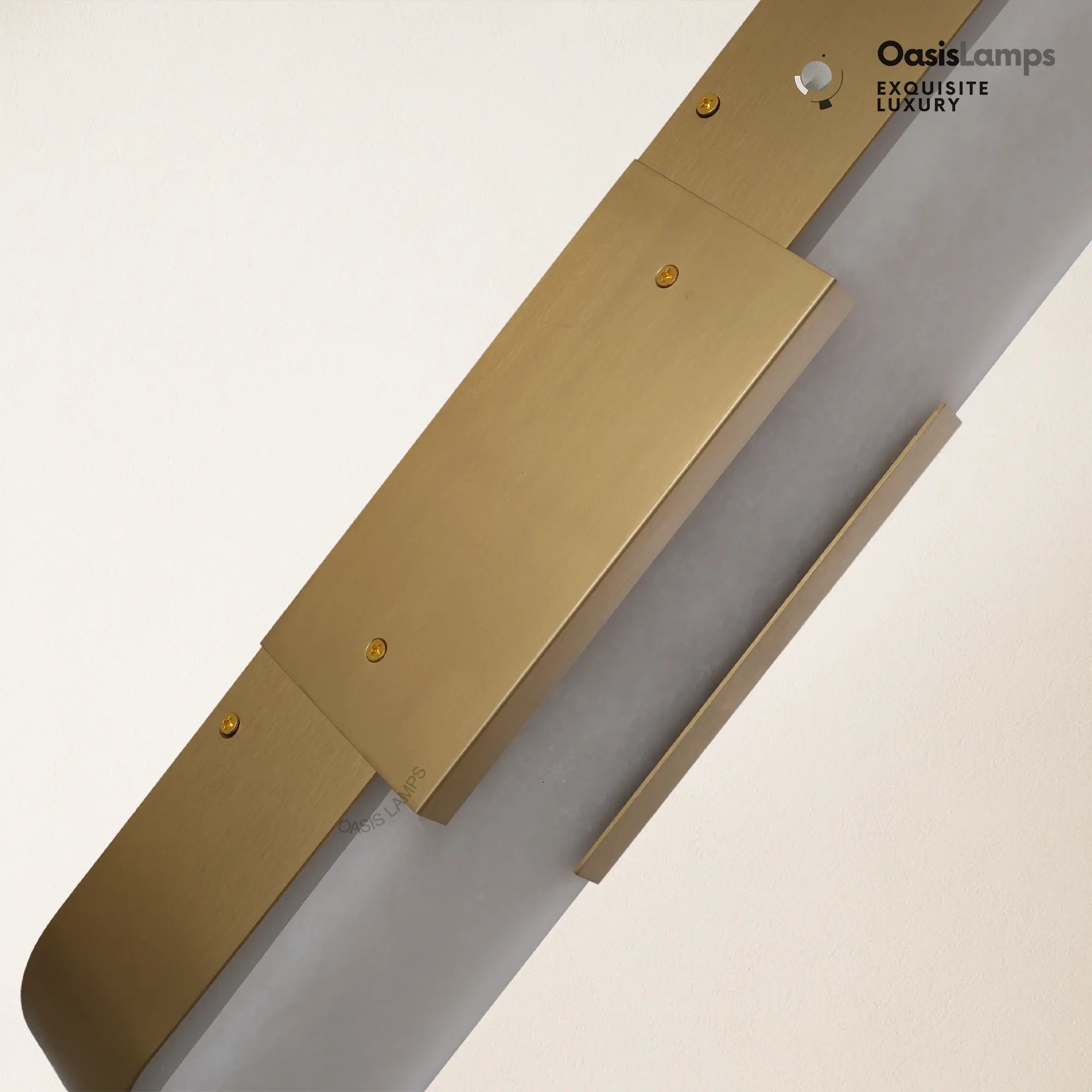 OpalEdge Alabaster Wall Sconces 13.8" 20"H#Color_Brass