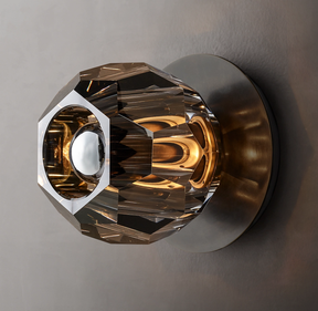 Belle De Crystal Ball Petite Wall Sconce