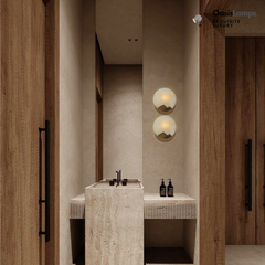 Egwent Alabaster Brass Sconce