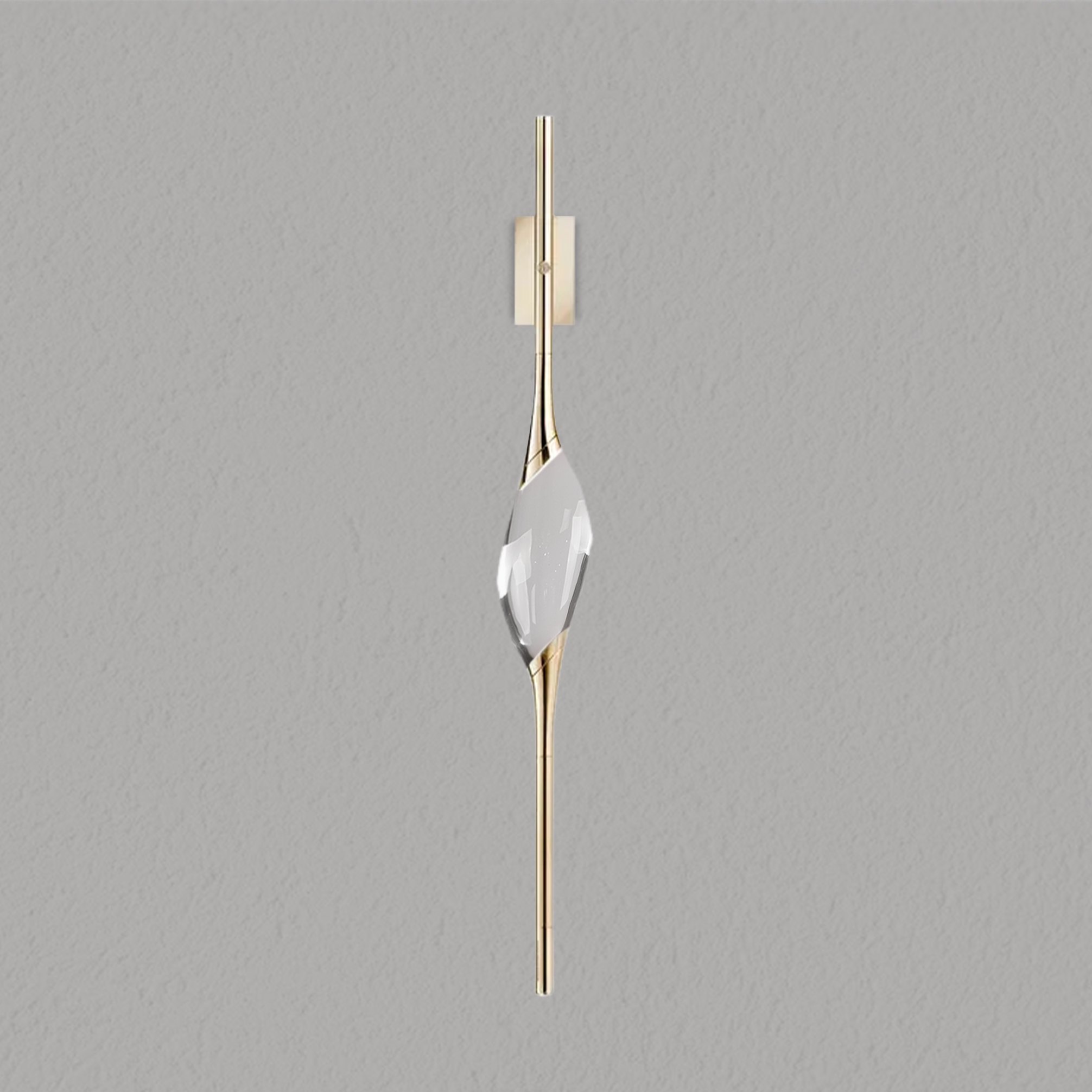 PEZEO SINGLE CRYSTAL WALL SCONCEPEZZE SINGLE CRYSTAL WALL SCONCE