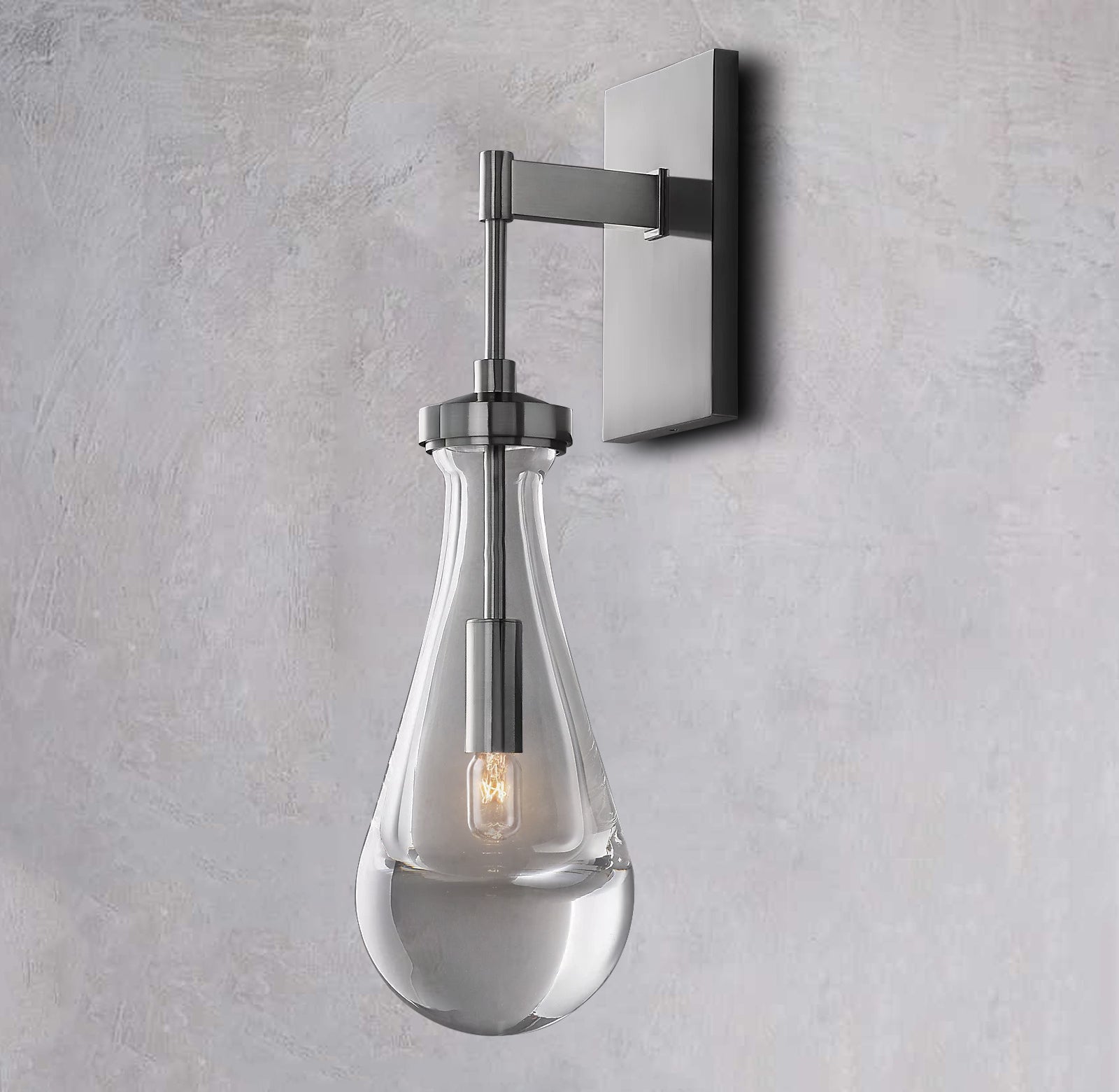 Raindrop Wall Sconce Cord Rod