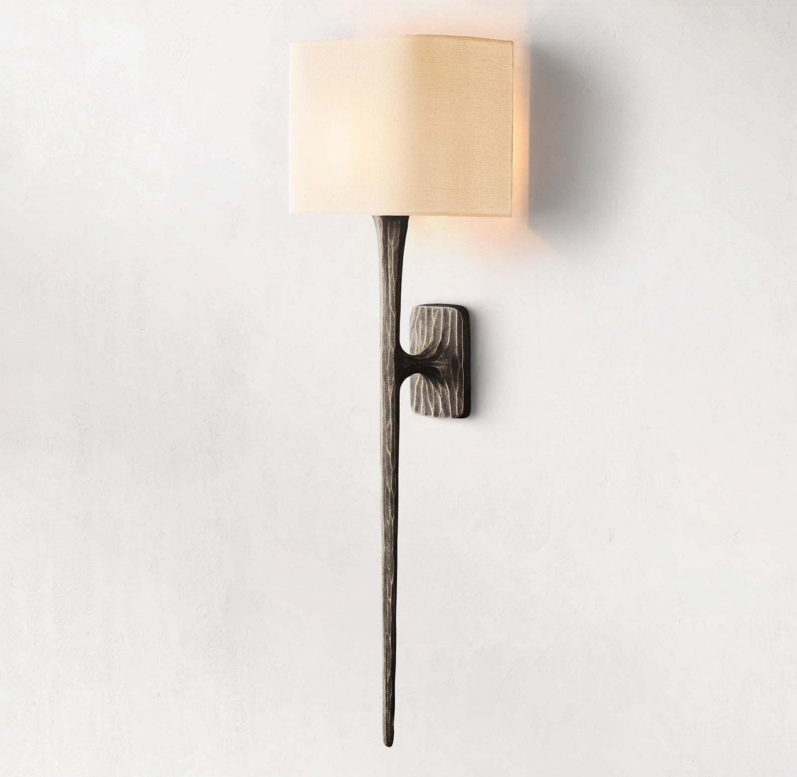 Leonard Dendritic Forged  Grand Wall Sconce