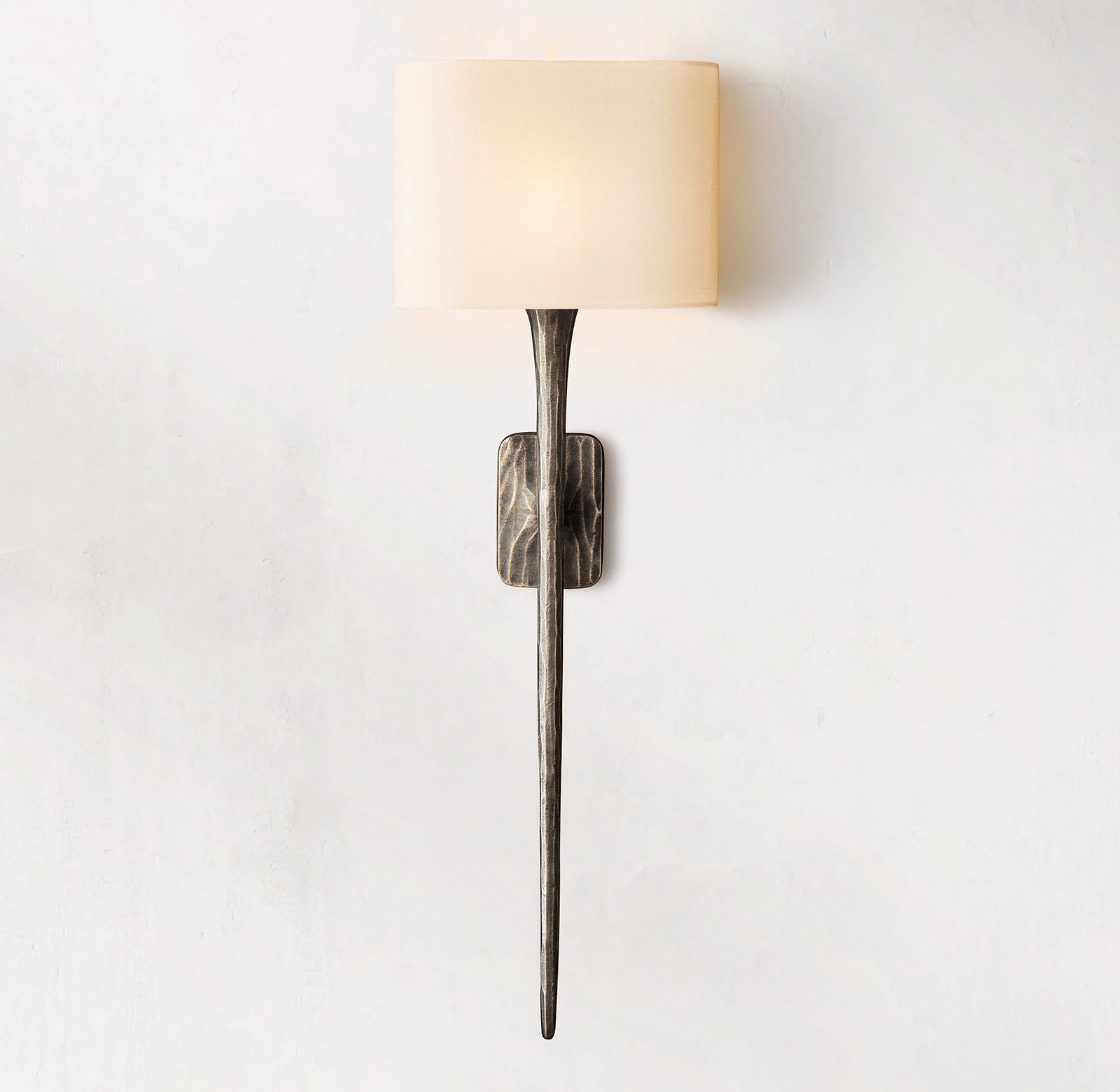 Leonard Dendritic Forged  Grand Wall Sconce