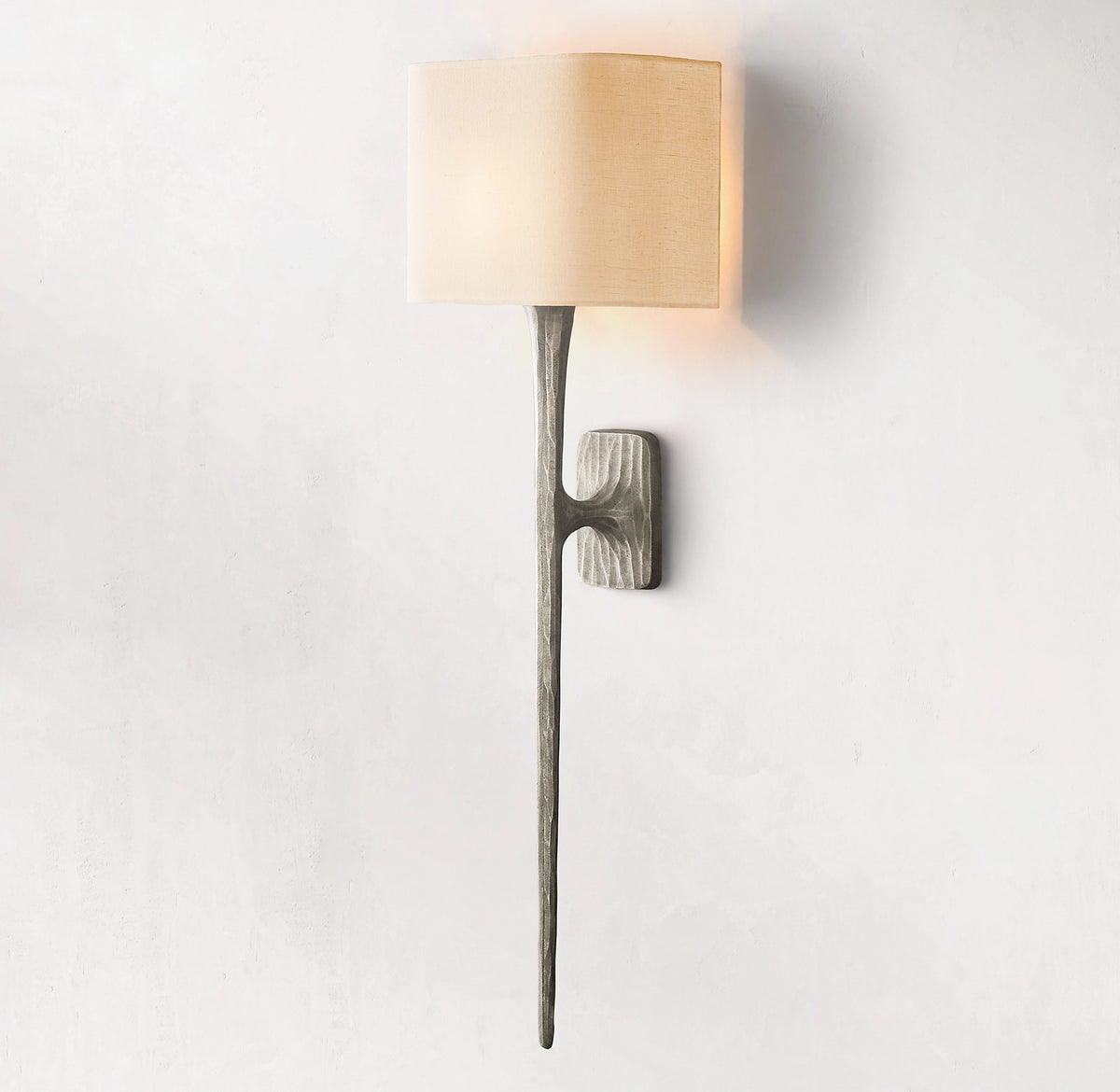 Leonard Dendritic Forged  Grand Wall Sconce