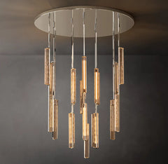 Audubon Crystal Round Chandelier 56"