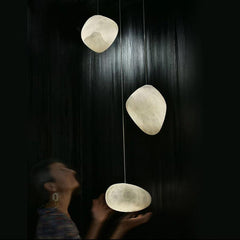 Phlisia Alabaster Natural Stone Pendant light