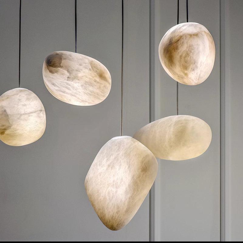 Phlisia Alabaster Natural Stone Pendant light
