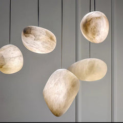 Phlisia Alabaster Natural Stone Pendant light