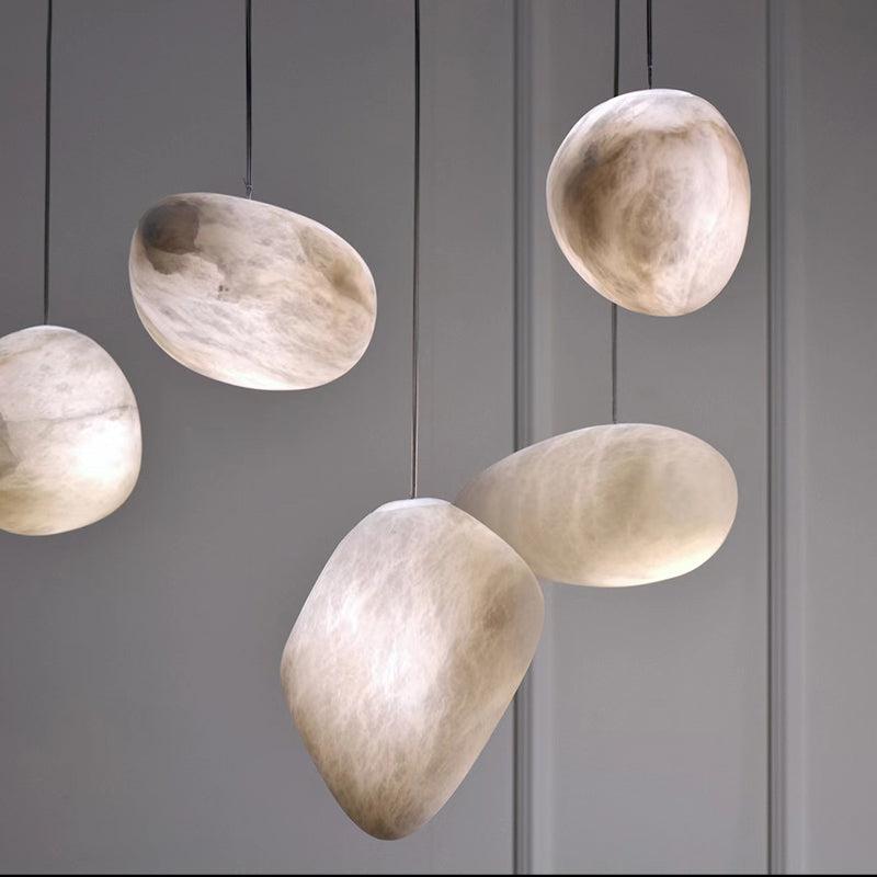 Phlisia Alabaster Natural Stone Pendant light
