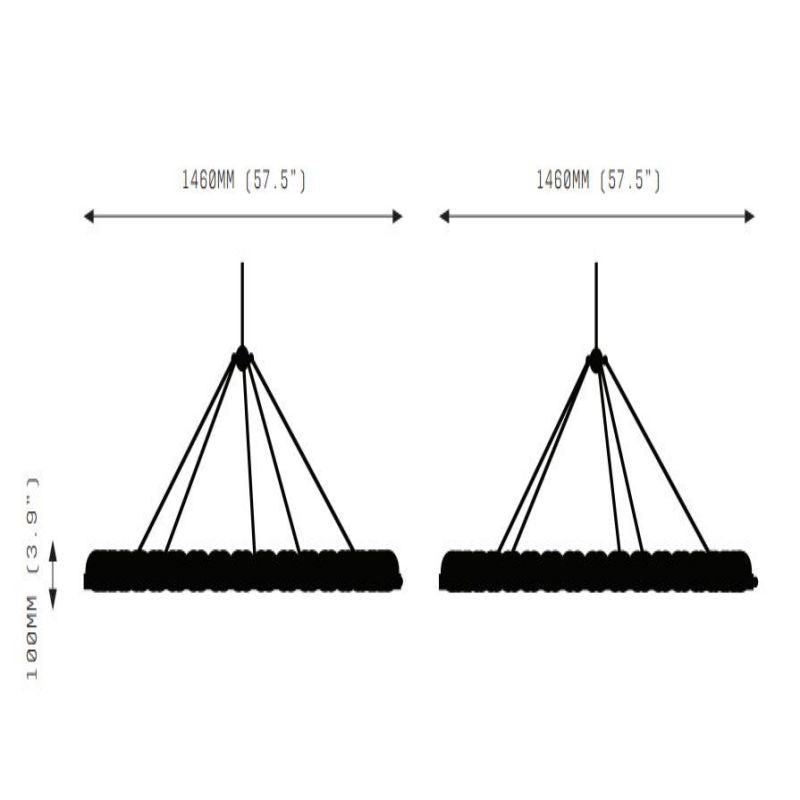 Nami Alabaster Global Suter Chandelier