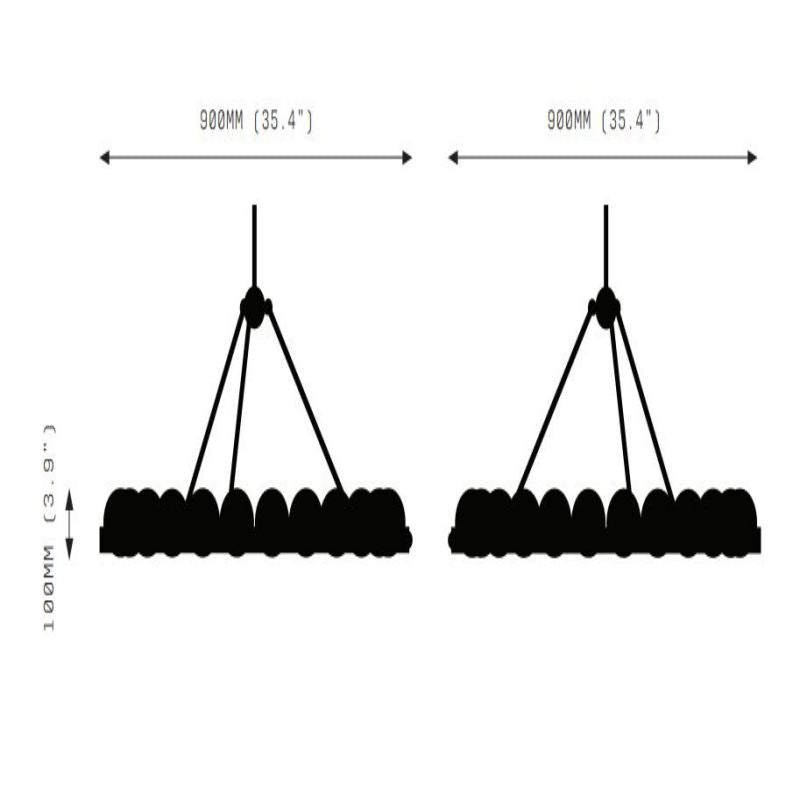 Nami Alabaster Global Suter Chandelier