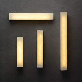 Dina Alabaster Rectangular Wall Sconce