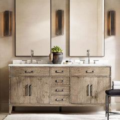 Michael Vintage Reflect Wall Sconce 18"H