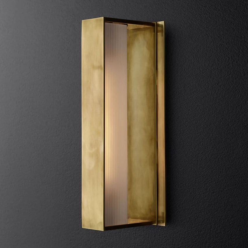 Michael Vintage Reflect Wall Sconce 18"H