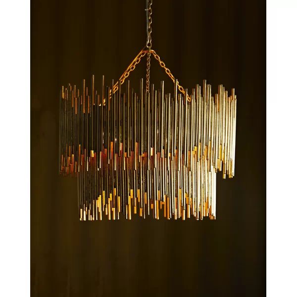 Althely 8 Lights 2-Tier Chandelier