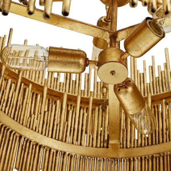 Althely 8 Lights 2-Tier Chandelier