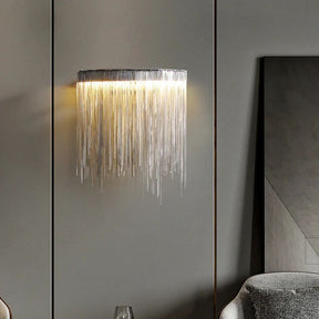 Tassels String Light Wall Sconce