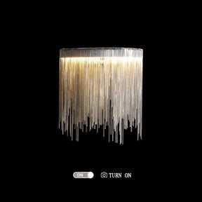 Tassels String Light Wall Sconce