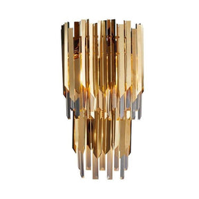 Ayr Gold Plated Crystal Wall Sconce