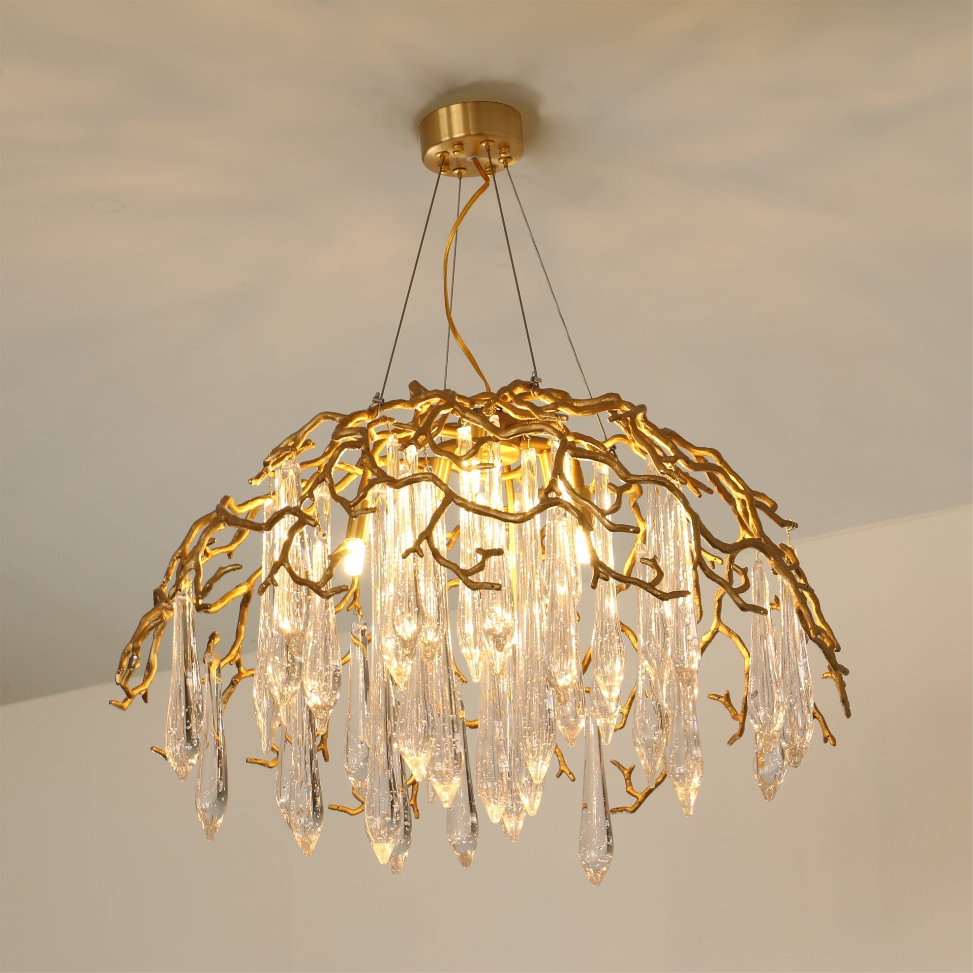 Aqua Dome Chandelier