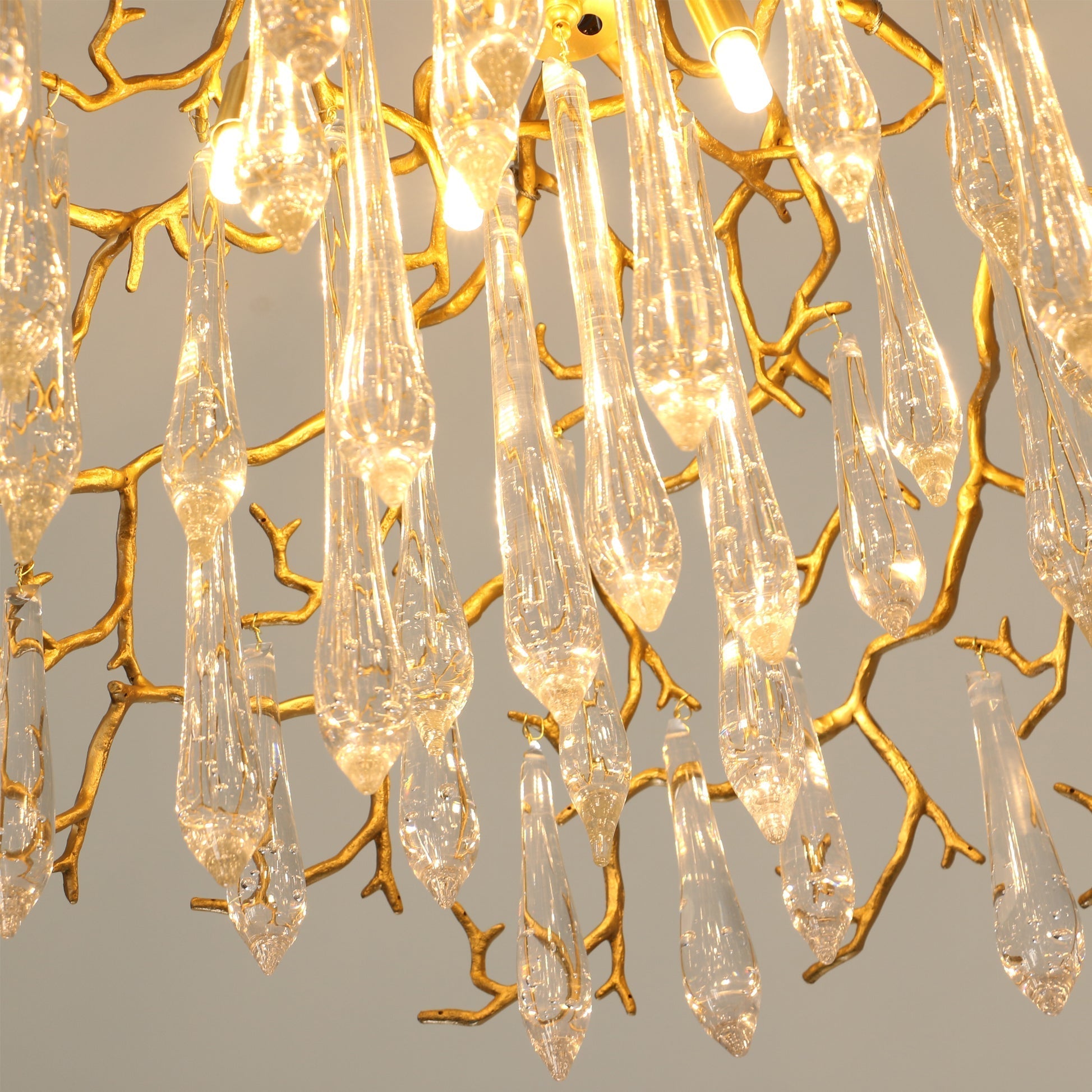 Aqua Dome Chandelier