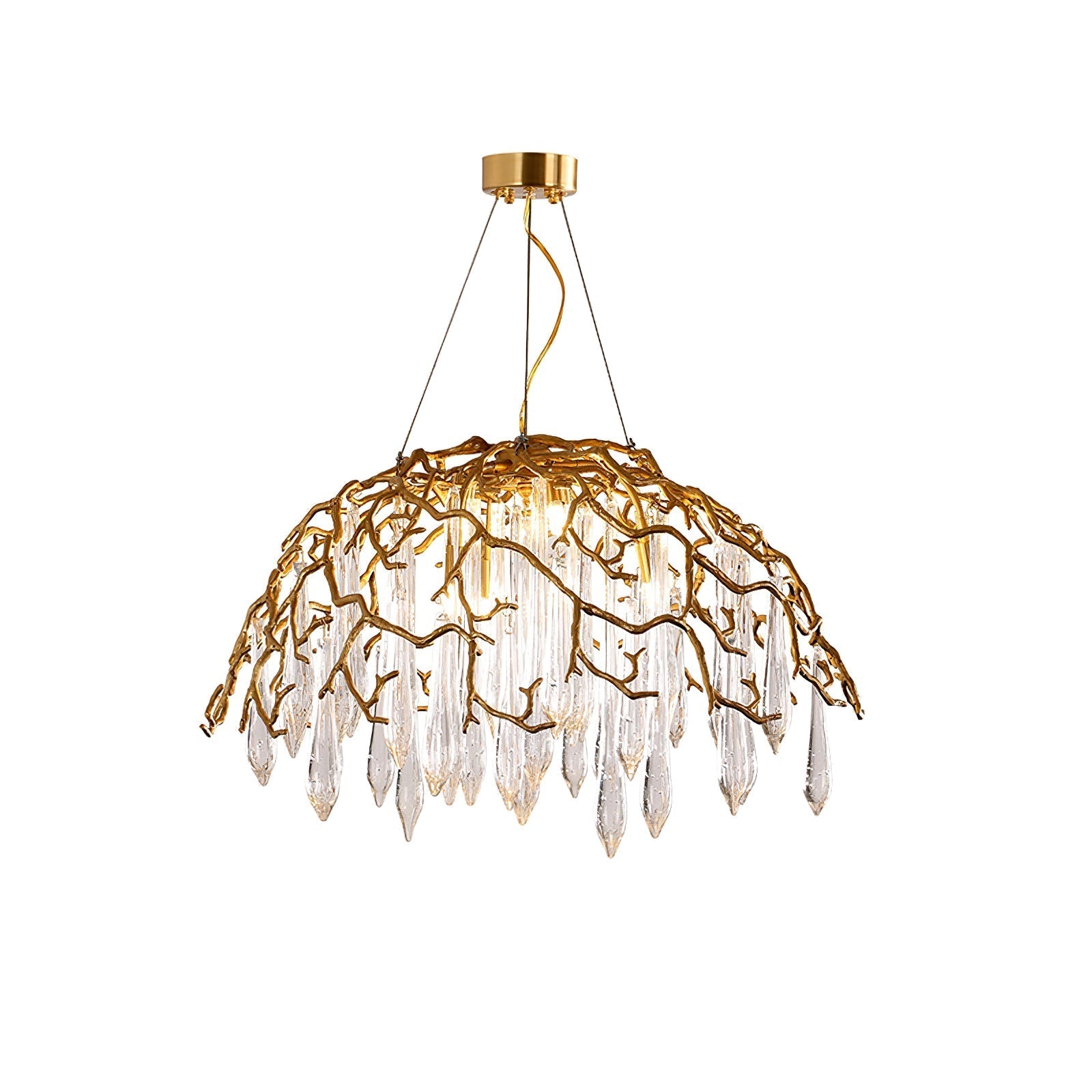 Aqua Dome Chandelier