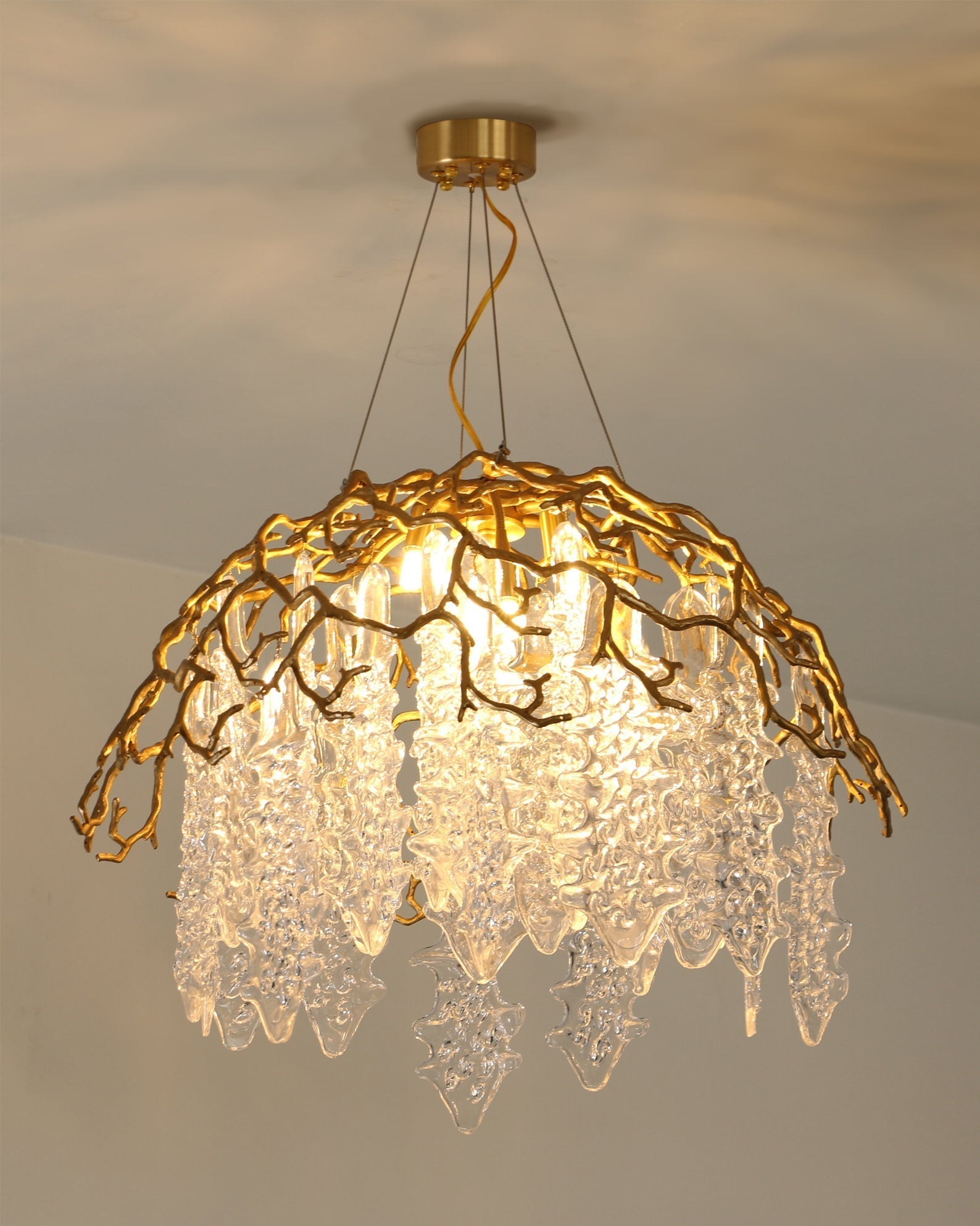 Aqua Dome Chandelier